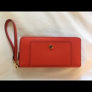 BRAND NEW Michael Kors ALL LEATHER Wallet Wristlet